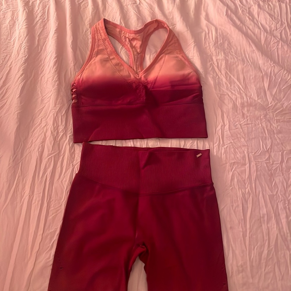 Magenta Victoria’s Secret Pink Sport Set
